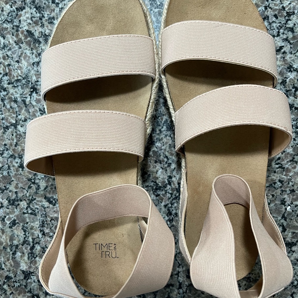 Time and Tru Sandals
